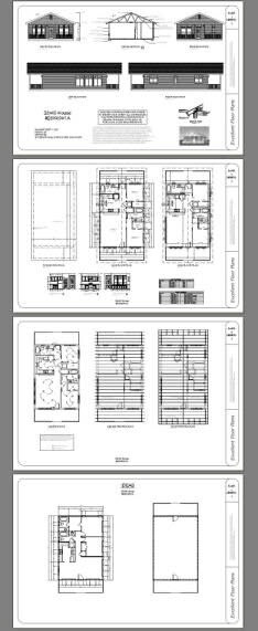 28×40 House — 2 Bedroom 2 Bath — PDF Floor Plan — 1,120 sq ft — Model 1A