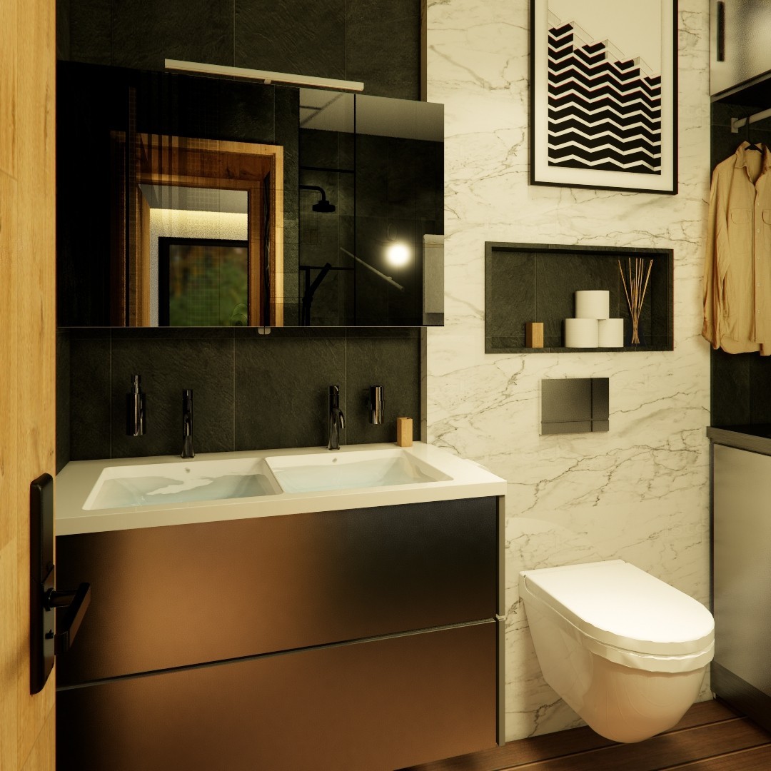Container house plans – 3 bedrooms – 1 bathroom – Digital PDF File