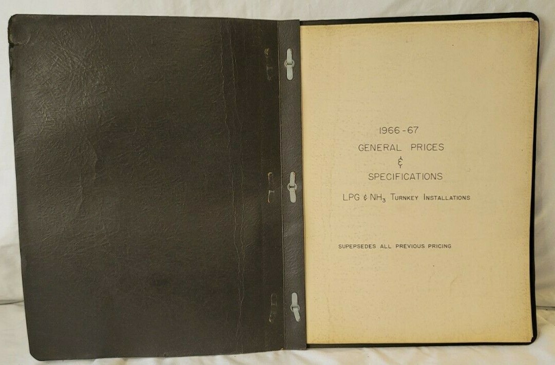 1966-1967 Prices and Blueprints for Trinity Steel Booklet Industrial Art