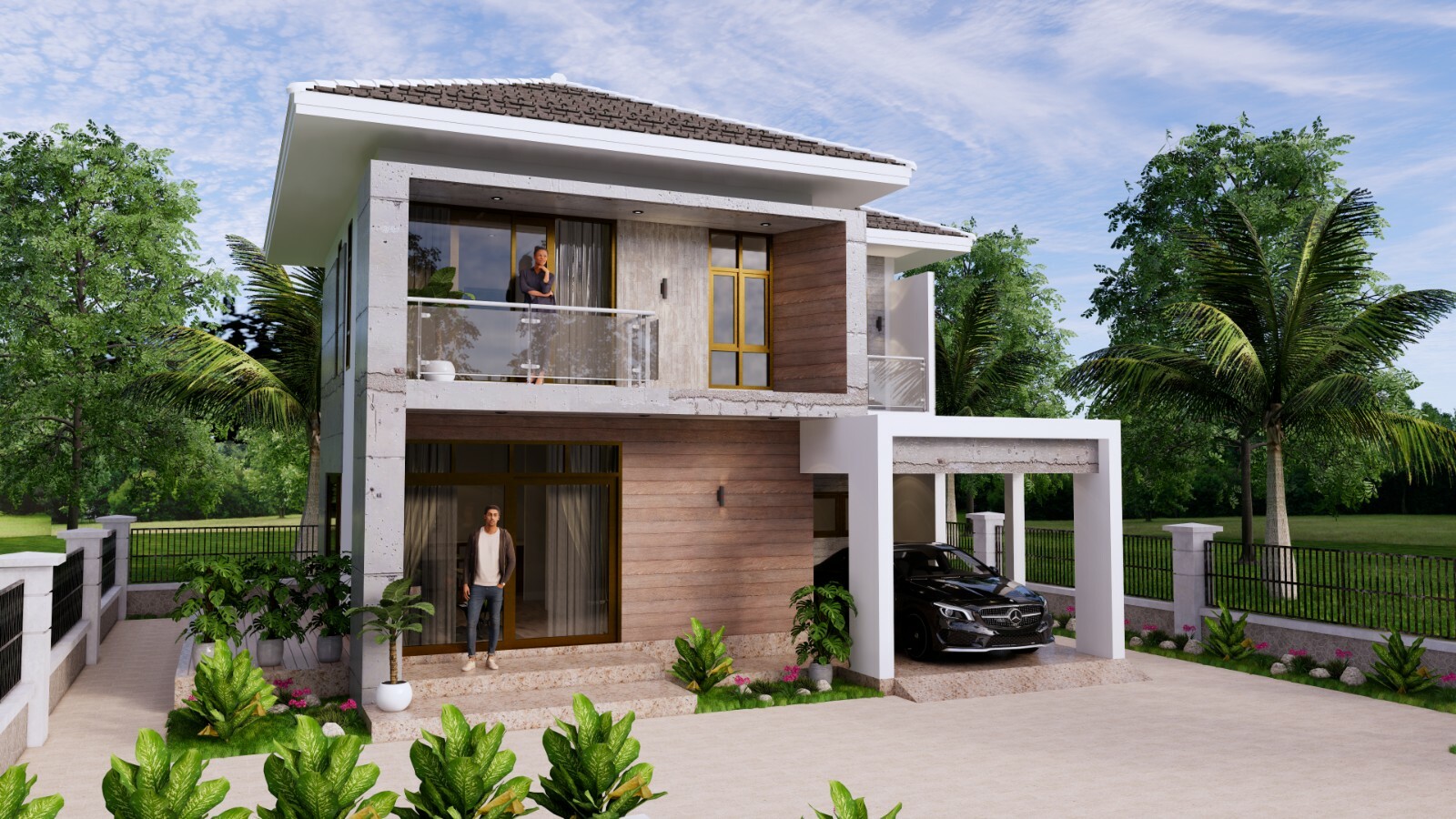 30×31 Feet Small House Design 9×9.5 Meter 3 Beds Full PDF Plan (A4 Hard Copy)