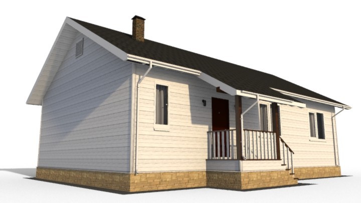 Construction Drawings/ DESIGN / PLANS / Khovajärvi frame house project (KD-94).