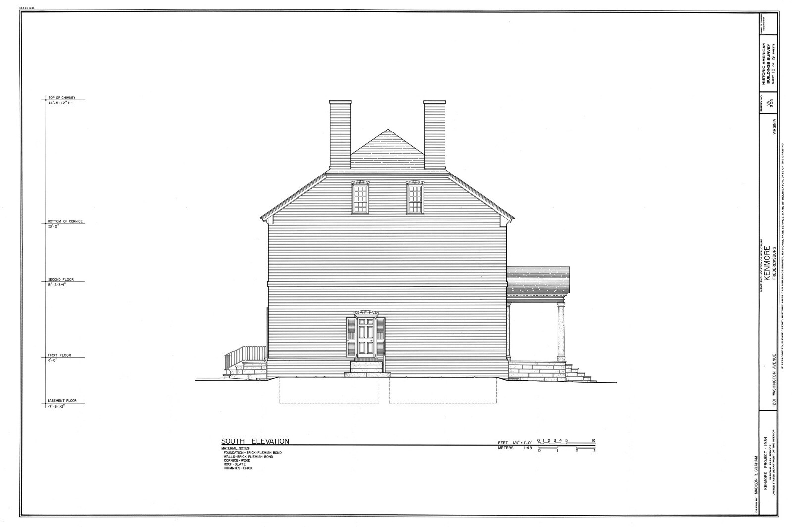 Kenmore Plantation, traditional colonial house, 4+ bedrooms, printed home plans