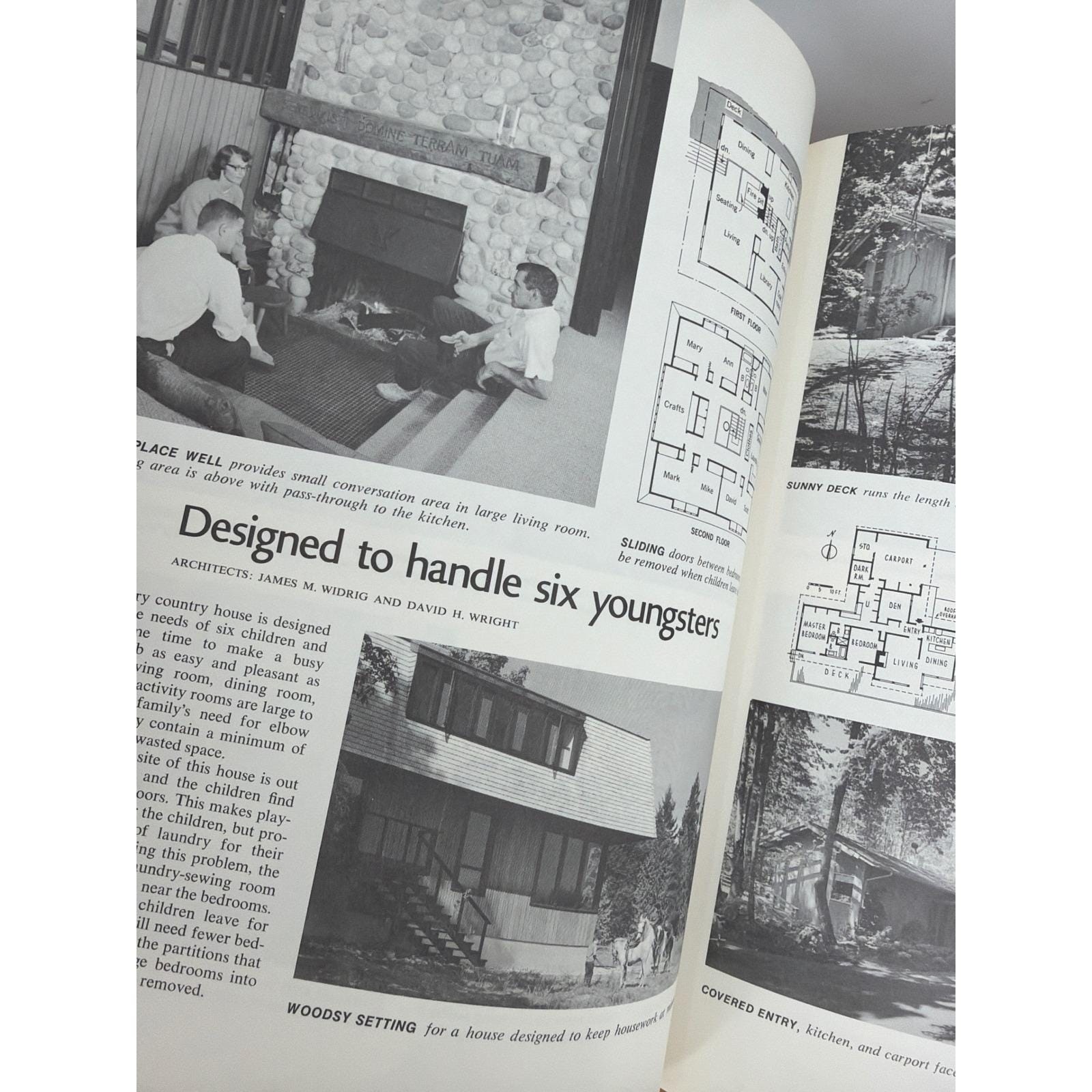 Sunset Ideas for Planning Your New Home MCM Architecture Book 1972 2nd Ed
