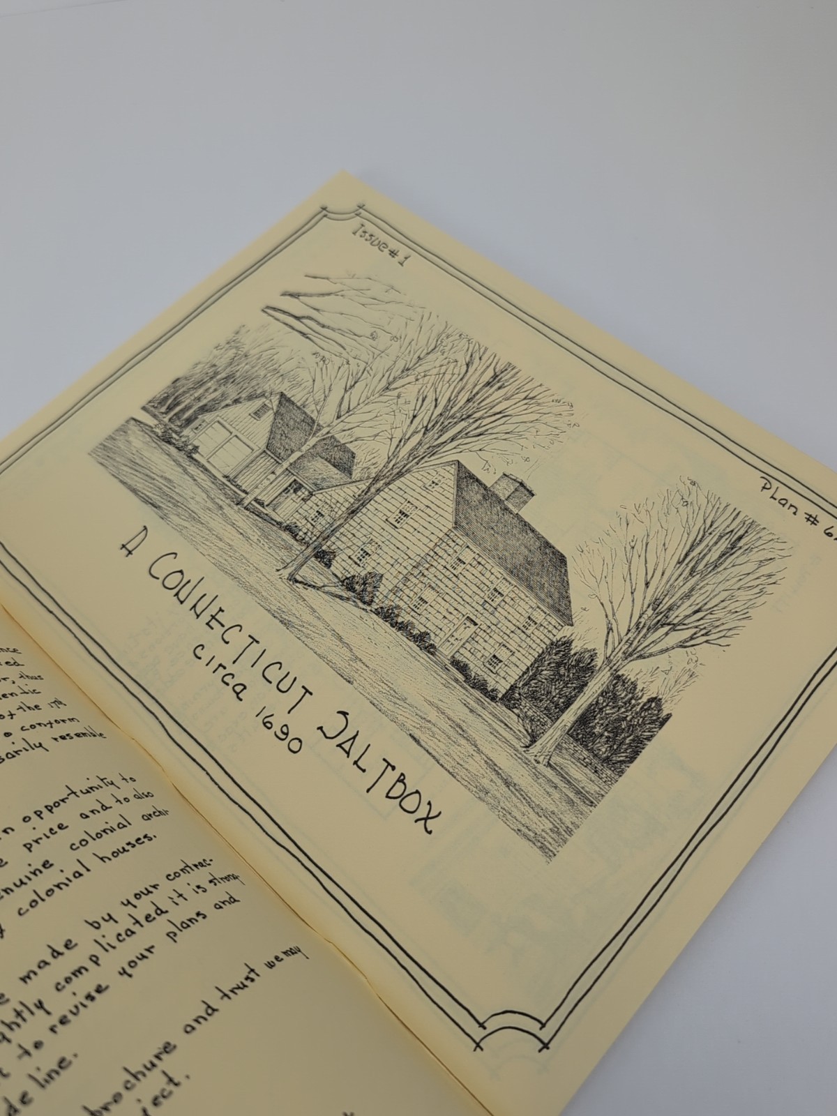 Old Colonial Houses 32 Plans Blueprints by Evan Pollitt PB
