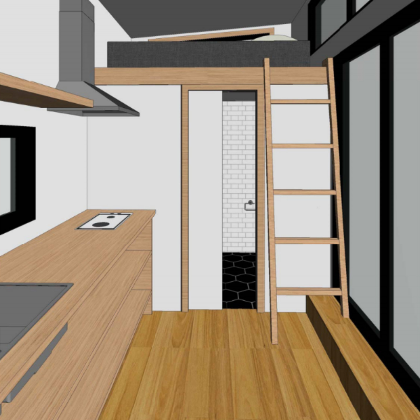 Modern House Plan Home Building Plans Blueprints, Small Cabin – Tiny House Plans