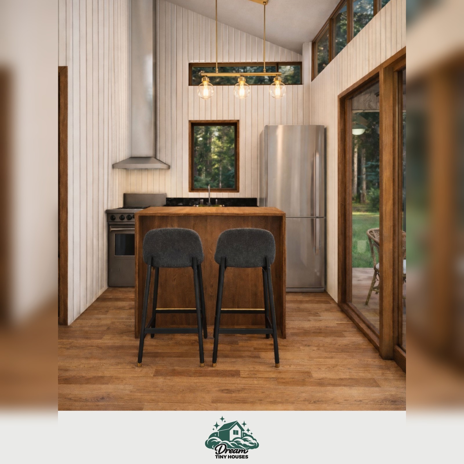 The Monadnock Tiny House Blueprint Set (CAD File + Materials List)