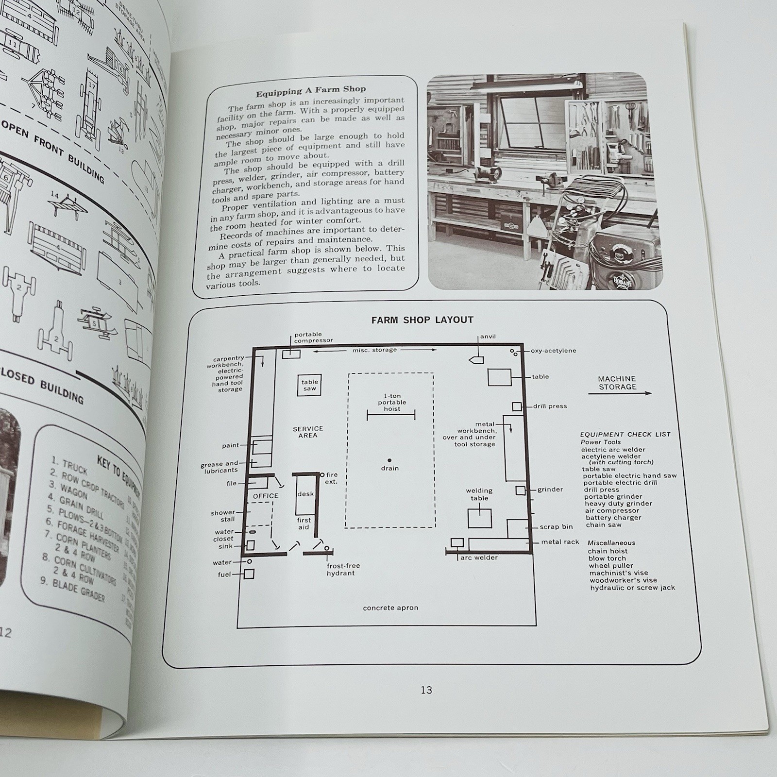 1960 Granite City Steel Farmstead Planning Basic Manual Book Building Barn Plans
