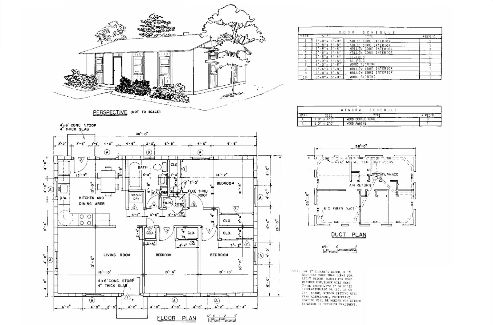 26×38 Three Bedroom Tiny Home Plans | Single Story | 936sqft | Small Cabin