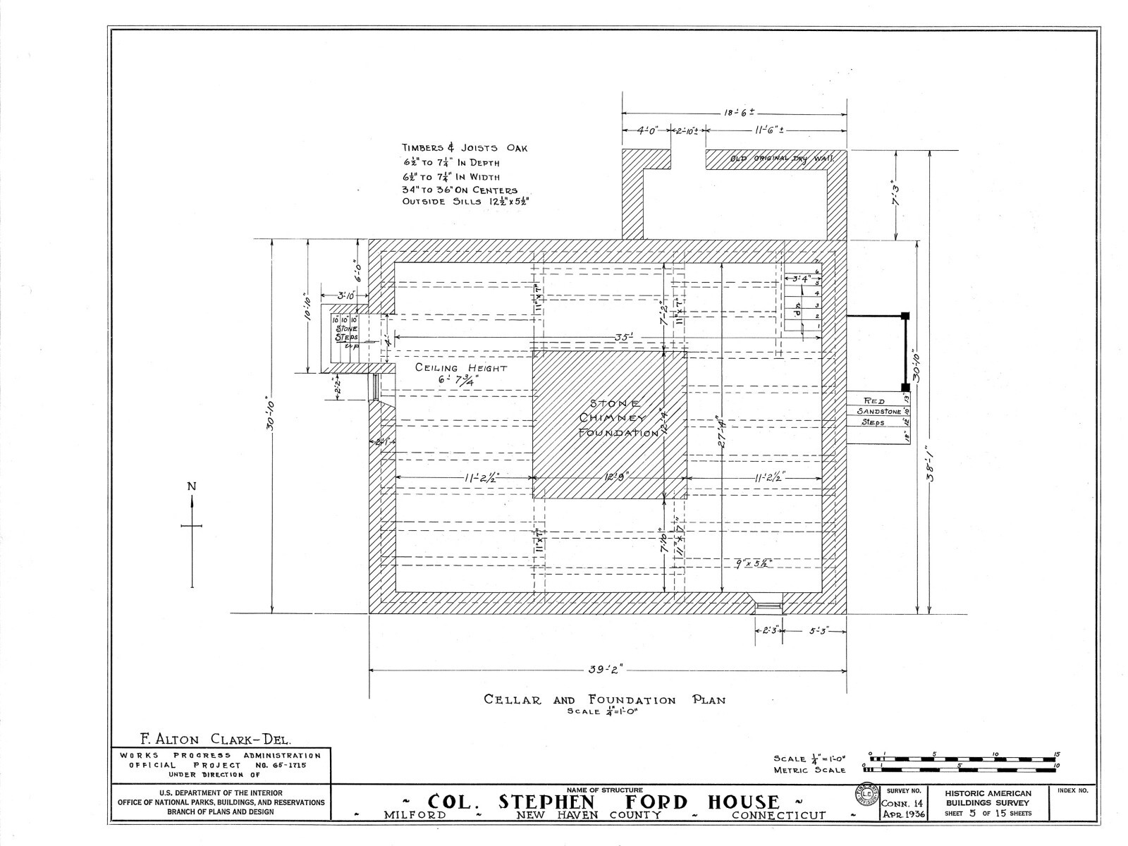 Early Colonial timber framed house, 4 bedrooms, printed architectural plans