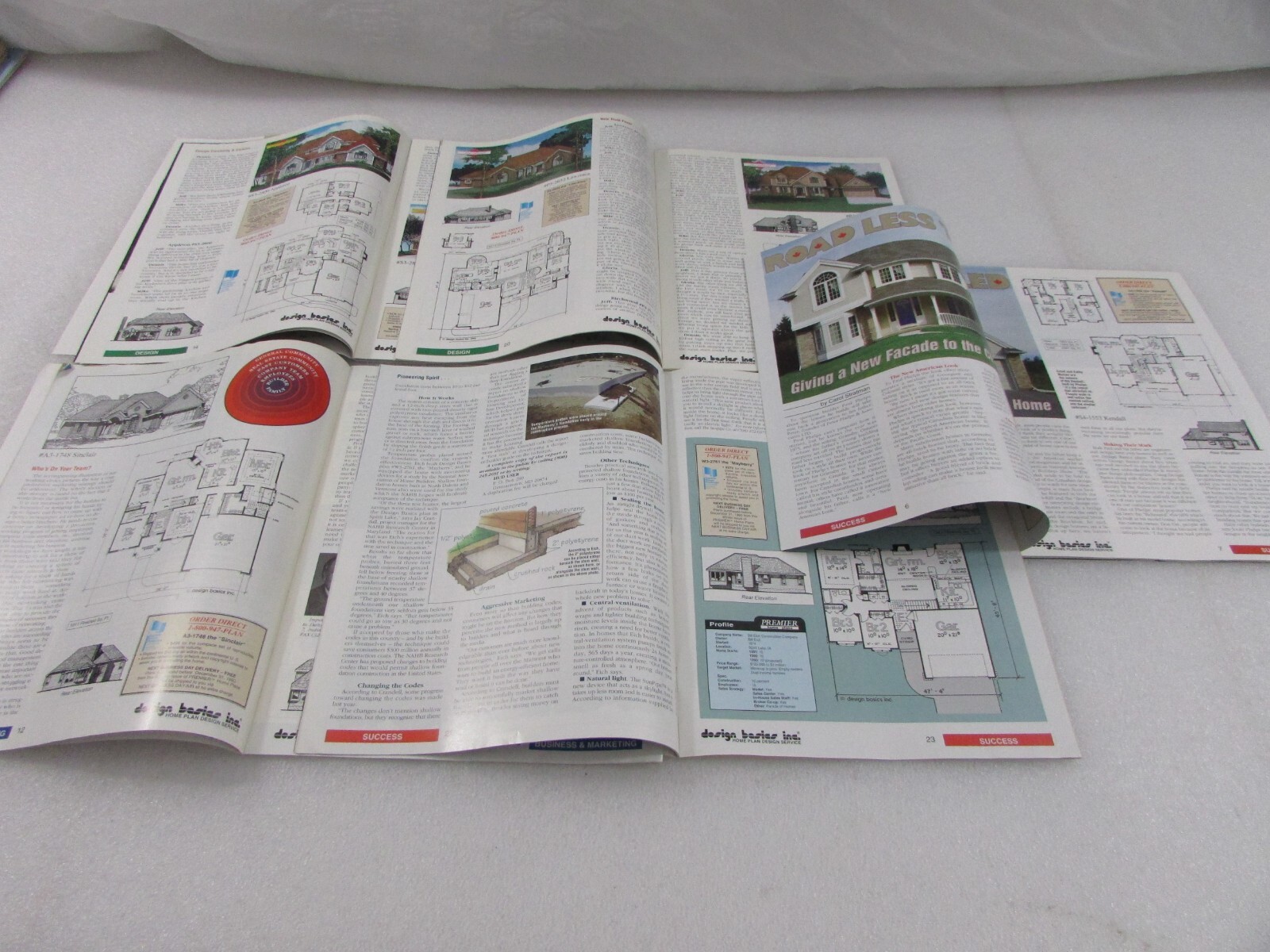 5 Premier Home Plans Catalog: Reference Guide for Today’s Home Builder ’93- ’94