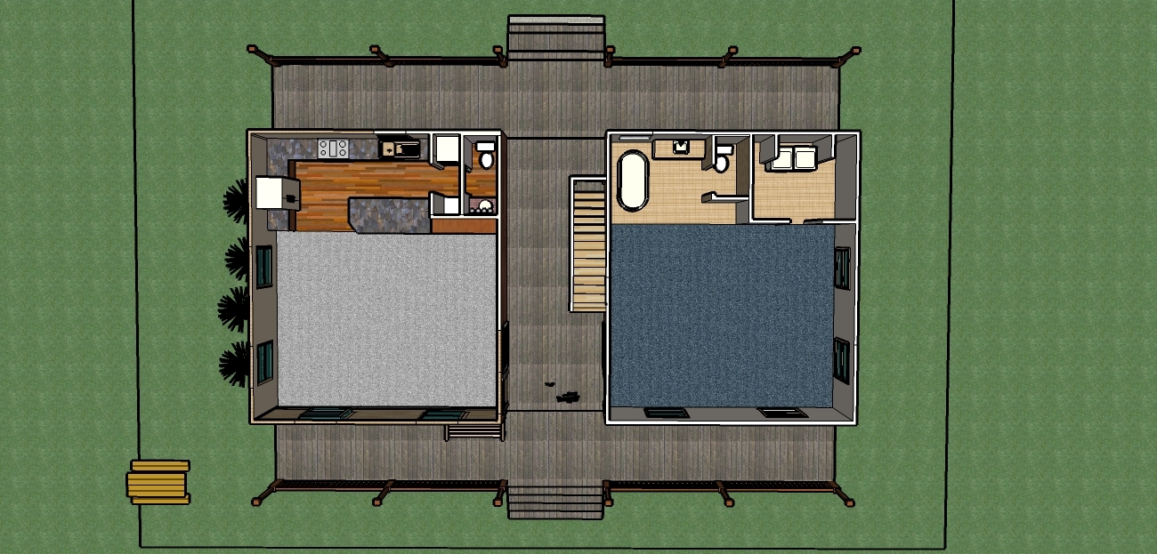 Dog Trot 2239 heated sq. ft home with 3 bed rooms 2.5 bath rooms PDF