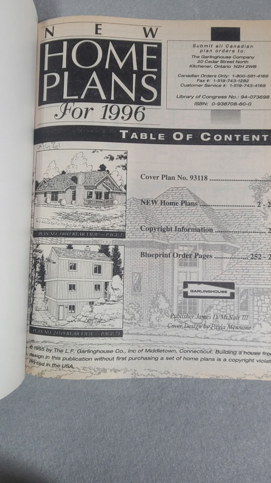 Home Plans-1996