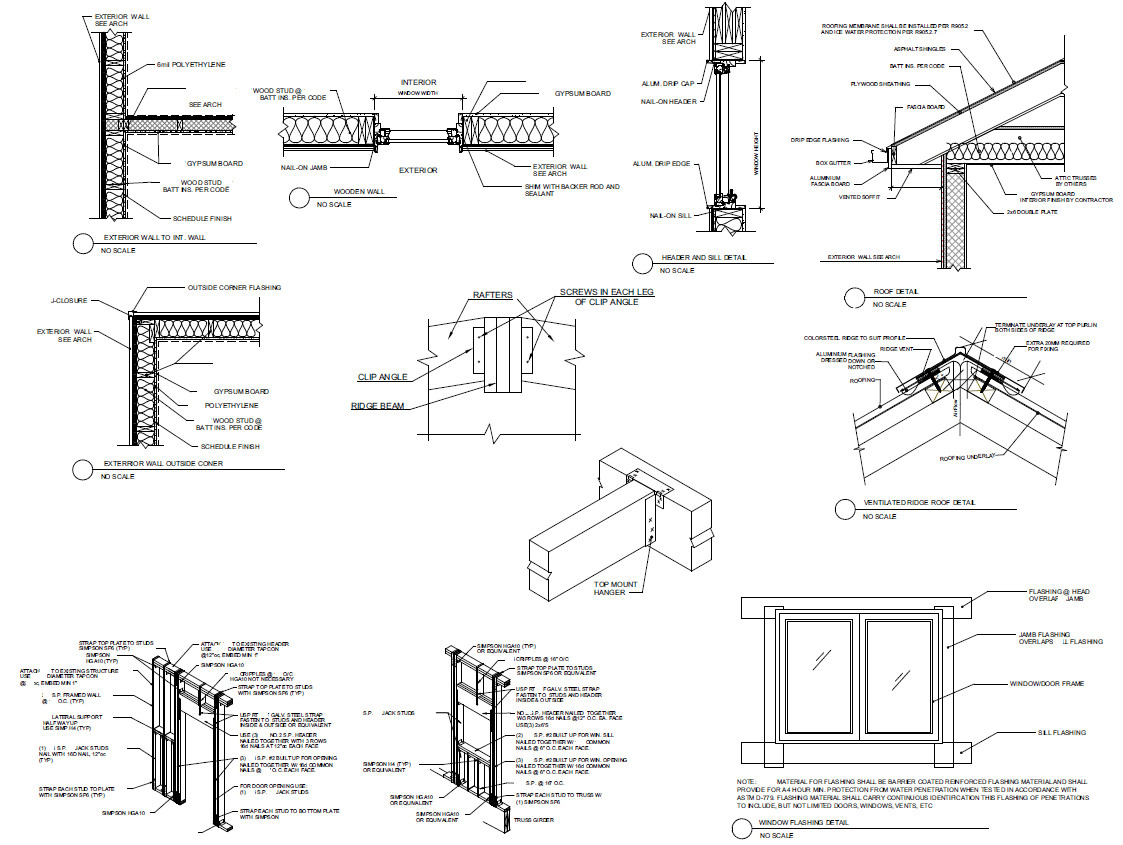 41’x41’ 3 Beds, 1.5 Baths Charming Barnhouse Architectural Plans PDF Download.
