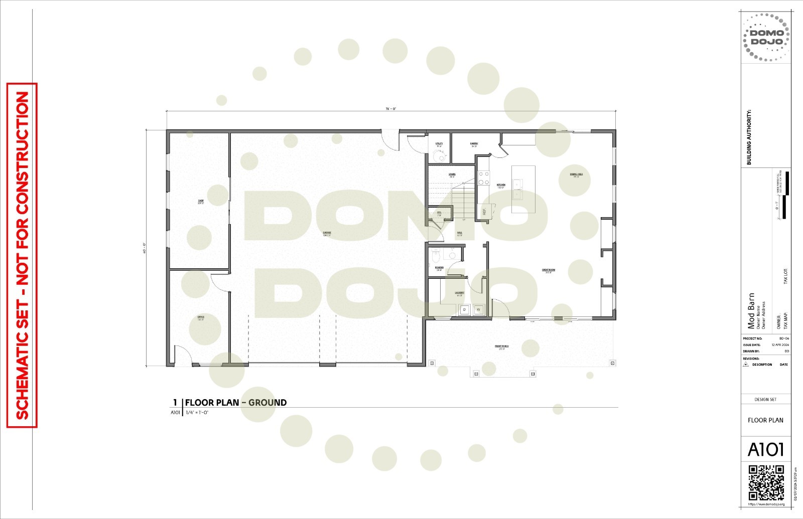 Mod Barn Barndominium Plans – PDF Downloadable Blueprint