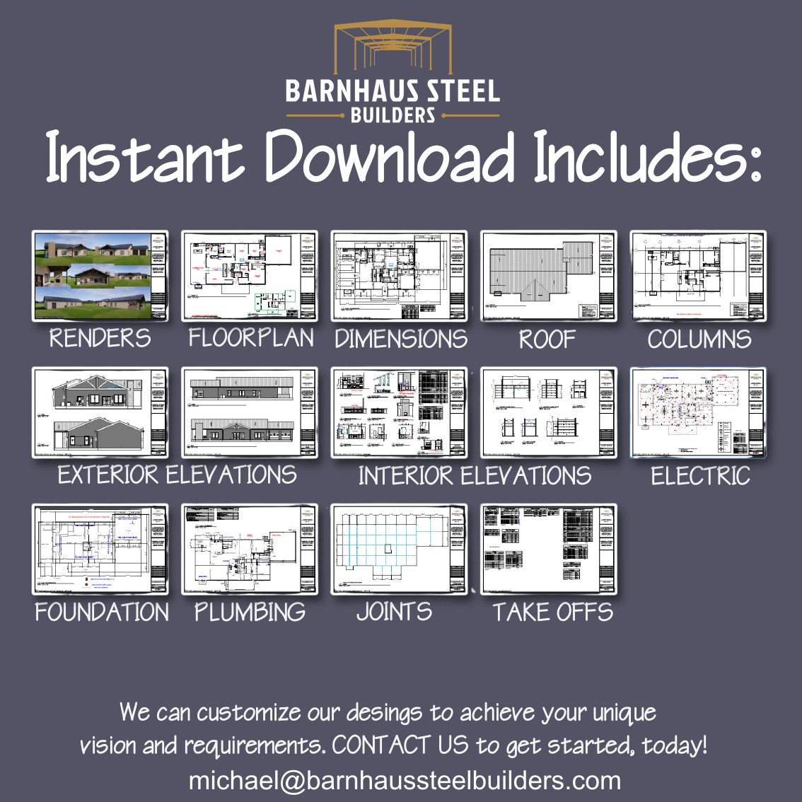 The Whiskey Barndominium Plan: 3 Bedrooms / 3.5 Baths 2,832 SF Design Blueprints