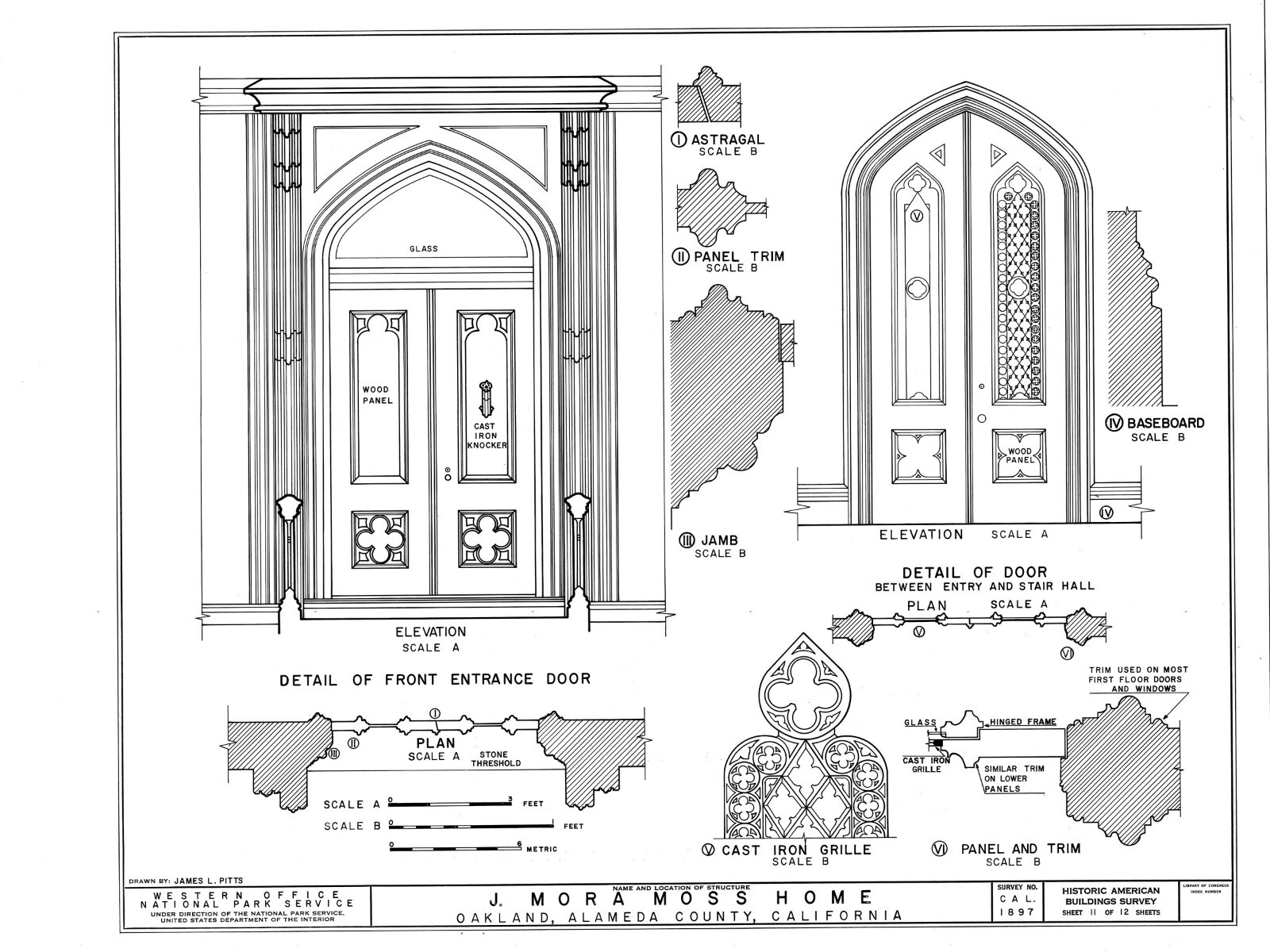 Carpenter Gothic Victorian home, gables, dormers, 5-6 Bedrooms, detailed plans