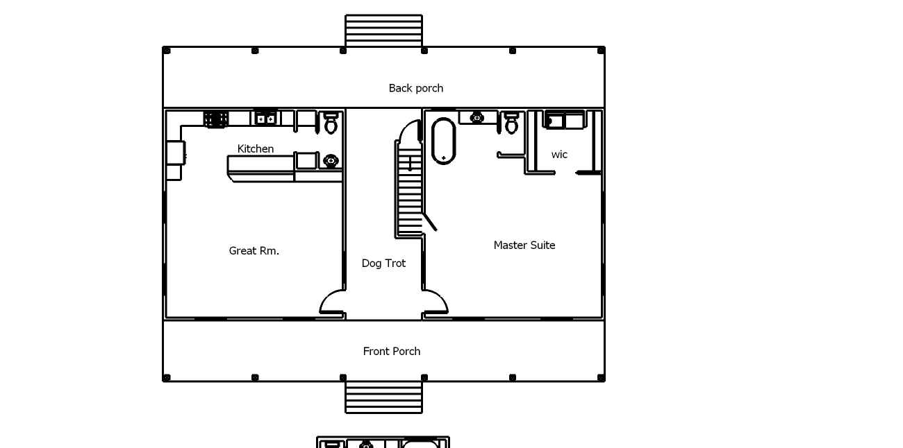 Dog Trot 2239 heated sq. ft home with 3 bed rooms 2.5 bath rooms PDF