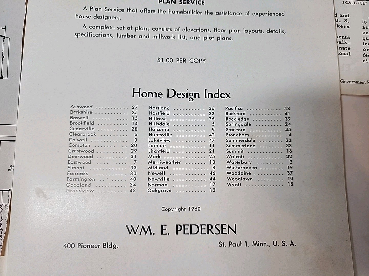 8x 40s 50s 60s Home Plans Design Catalogs Blueprints Wiring Remodeling Paint