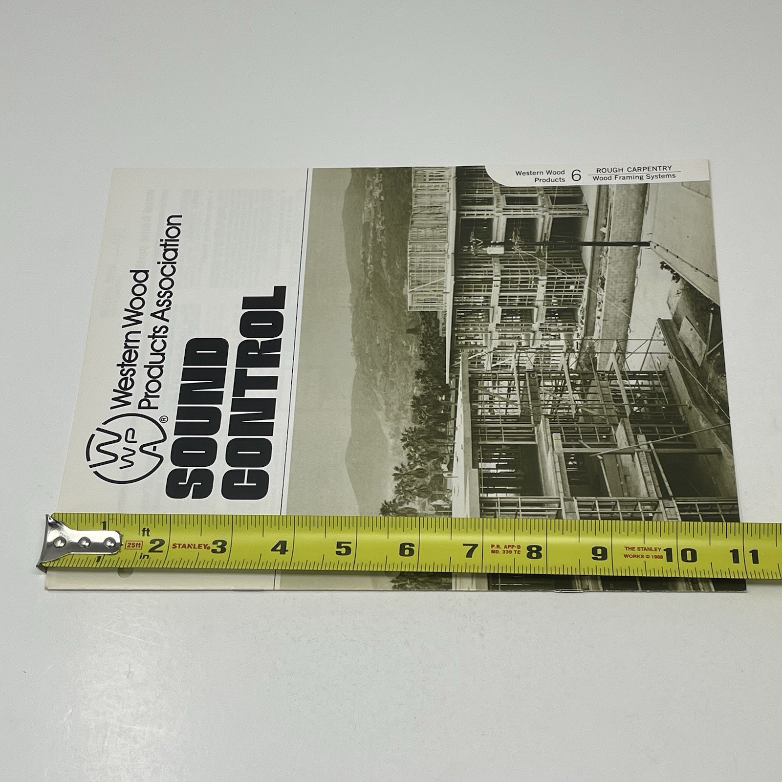 1960’s Western Wood Products Sound Control Design Idea Dealer Brochure