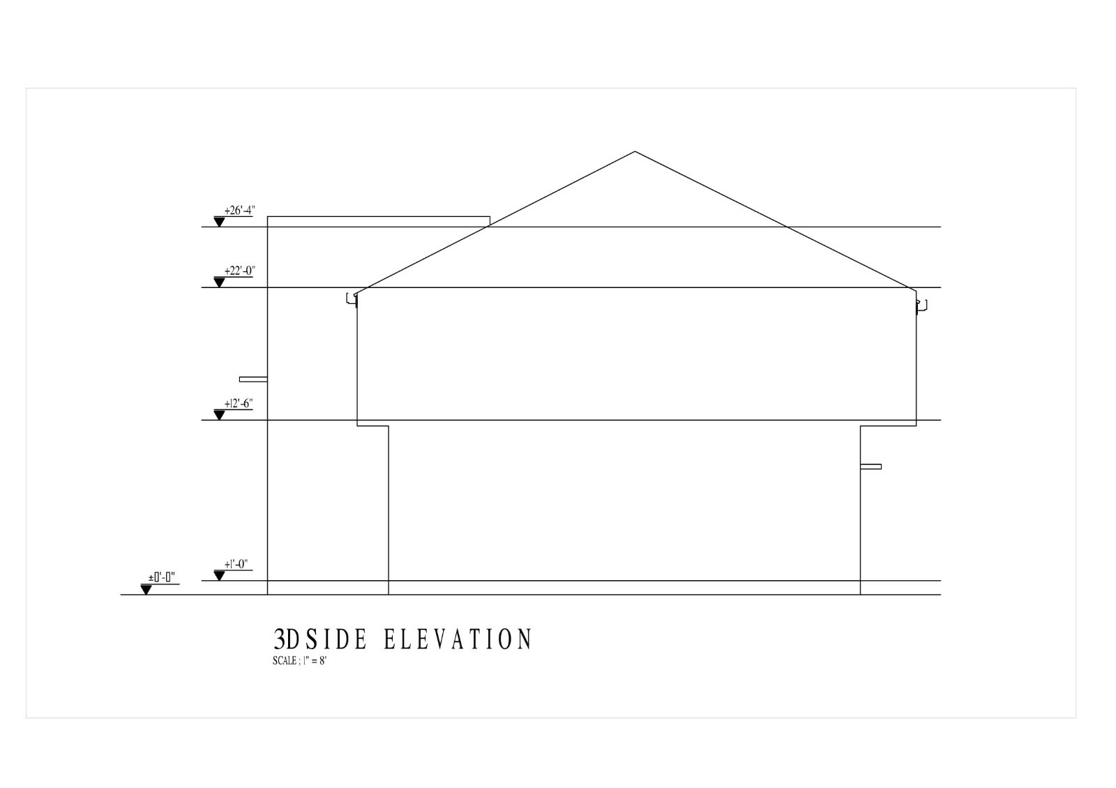 Modern House Plan Roof Type 3D Images DWG CAD File And PDF For Blueprint Plans