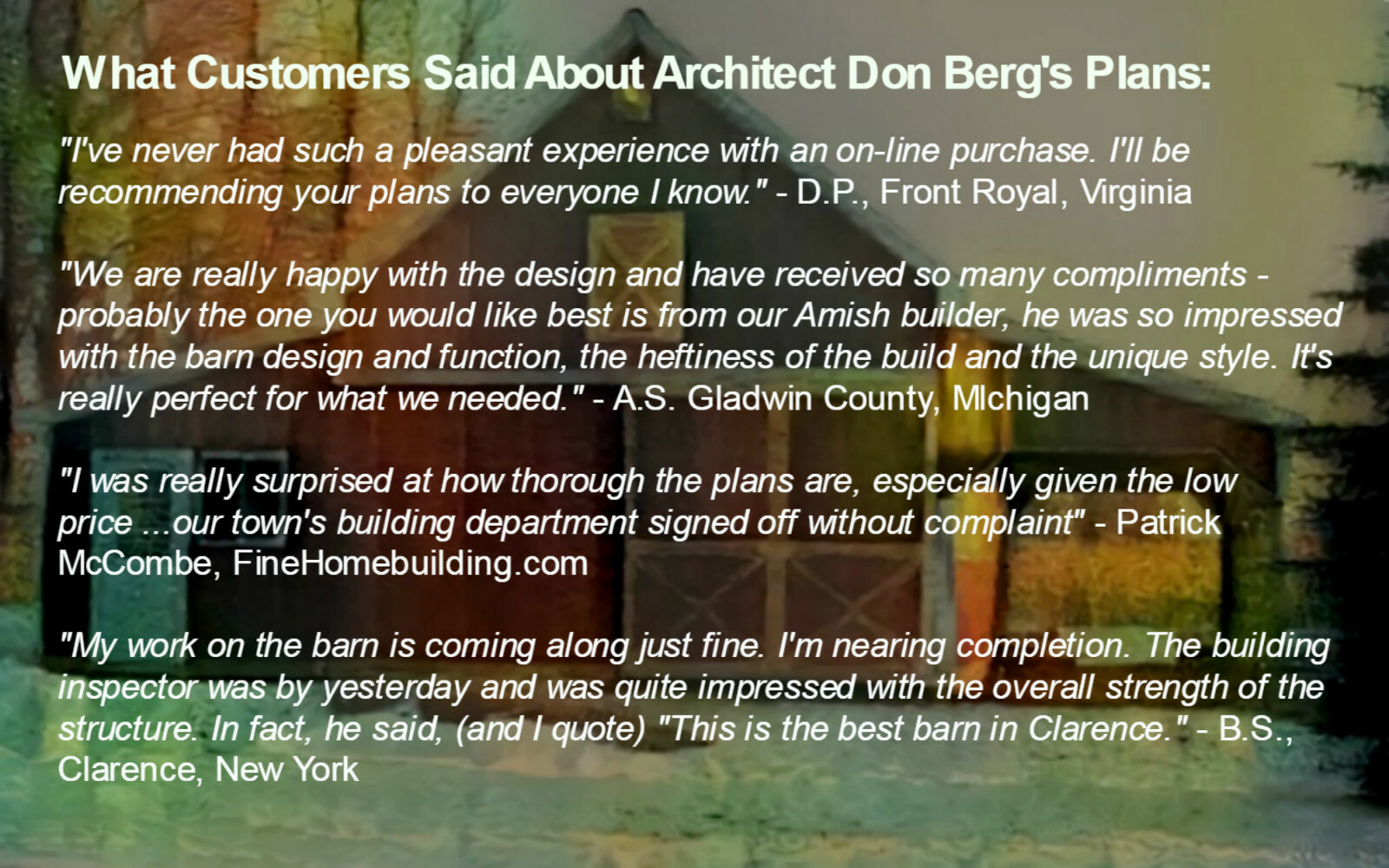 44 Pole-Barn Designs with Lofts – Complete Construction Plans (B7)