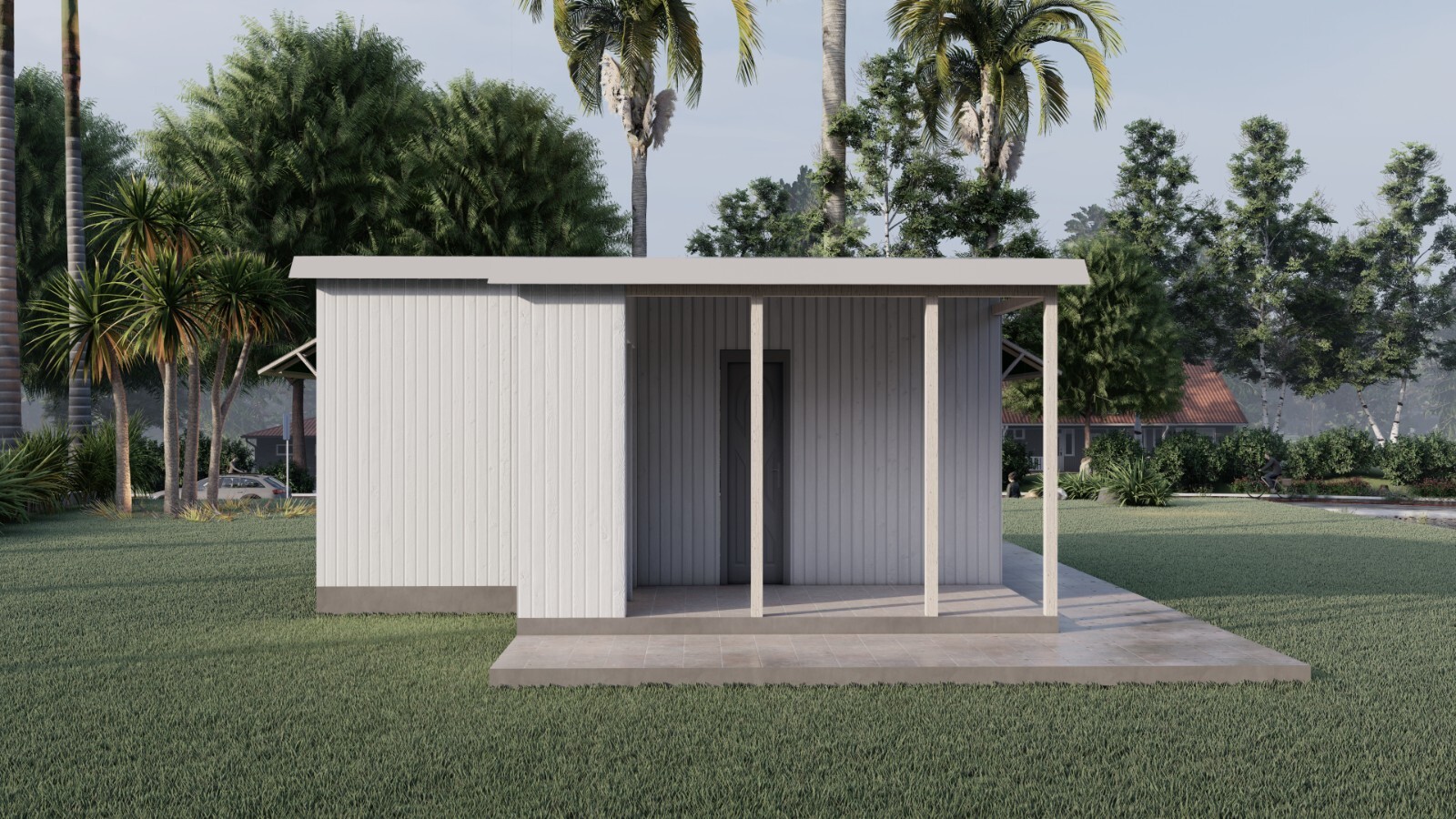 One Bedroom Home Building Plans | 18’x26′ | 468sqft | DIY Blueprint