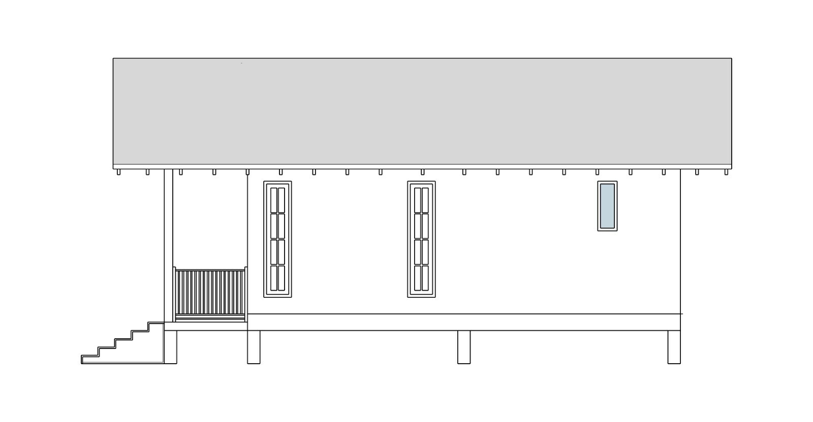 Custom Tiny House Plan 3D images DWG CAD File And PDF For Blueprint Plans