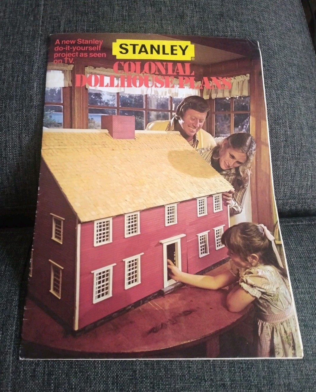 Vintage 1978 Colonial Dollar House Layout Plans By Stanley, «As See On TV»