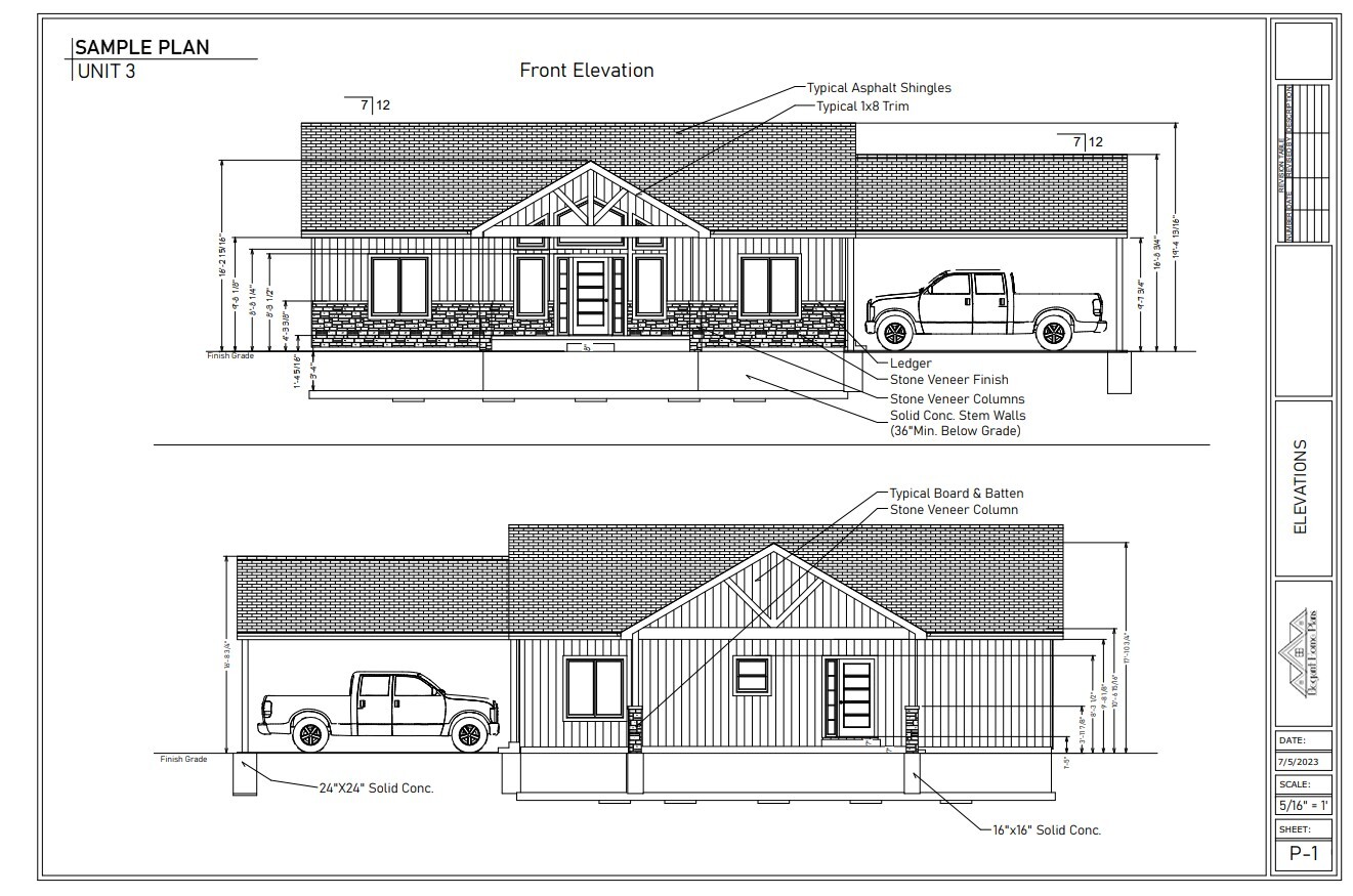 Custom 2 Bedroom 1 Bath House Plans 757 sqft Plan #2202