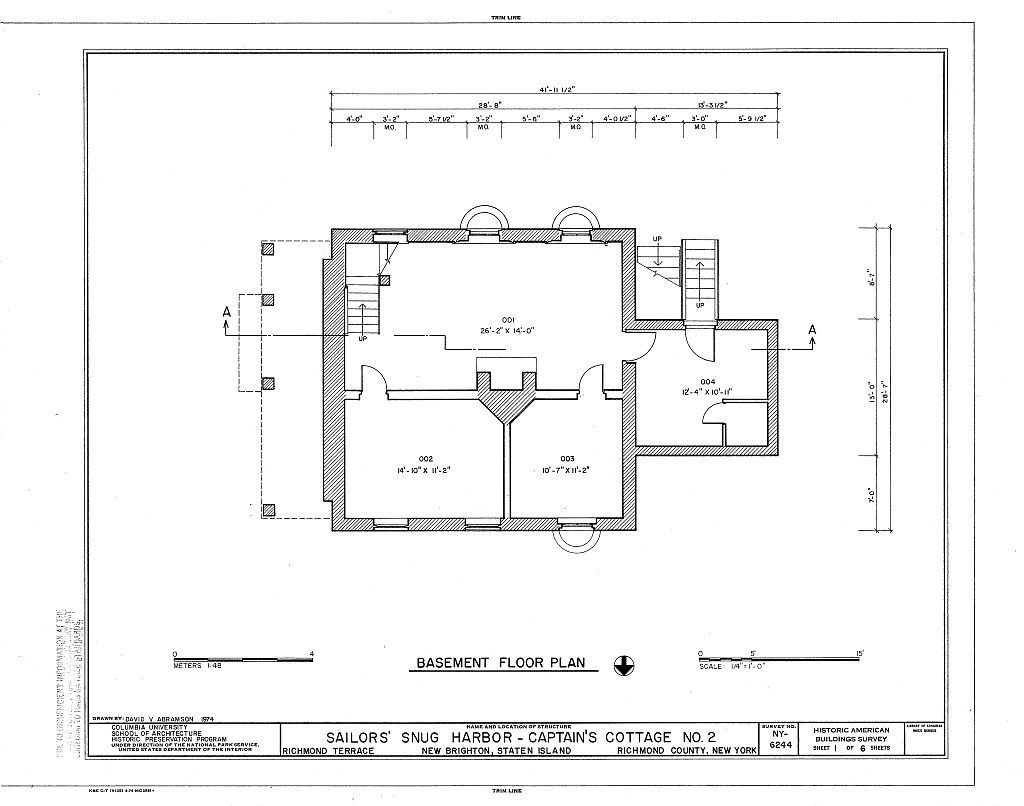 Victorian brick cottage with porches and dormers, architectural printed plans