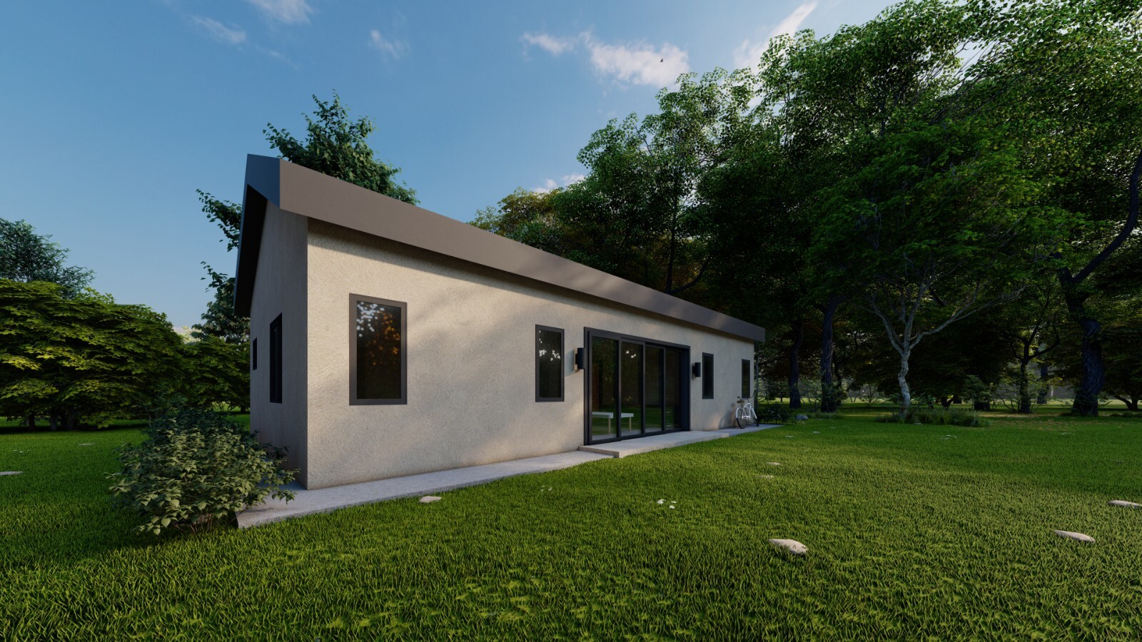 2 Bedroom ADU house plan with 40’X20′ (800 sq. ft.) | PDF Download