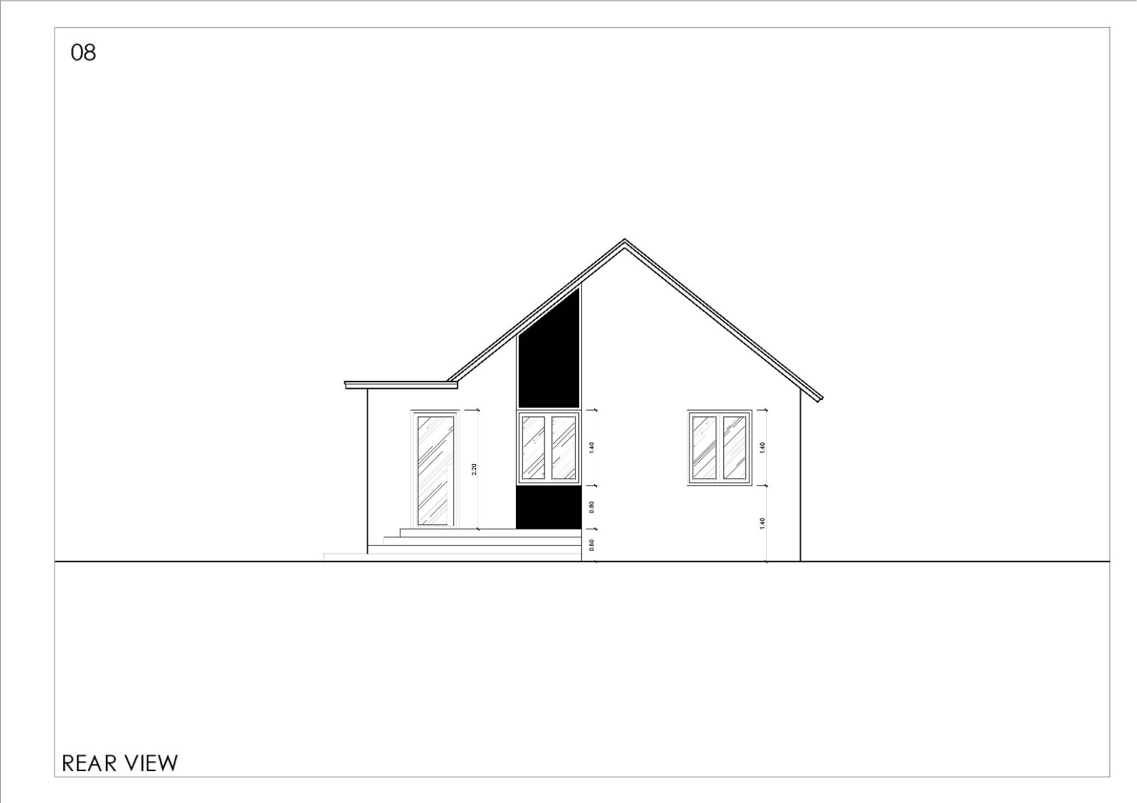 Custom Bungalow Villa Design-2BedRoom-3Bathroom,Full PDF+CAD File+3D SketchUP