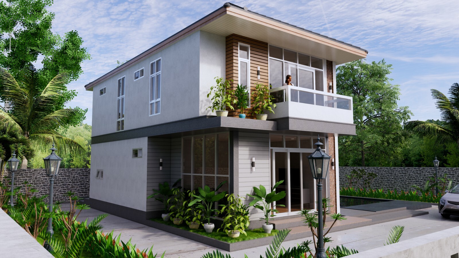 15×35 Feet Small House Plans 4.5×10.8 meter 2 Beds PDF Full Plans (A4 Hard Copy)