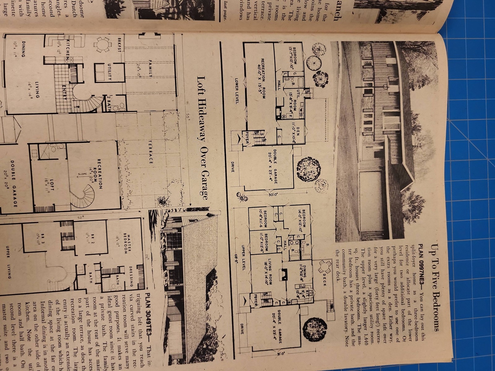 101 Home Plans Spring 1983 Edition Science & Mechanics Blueprints House Designs