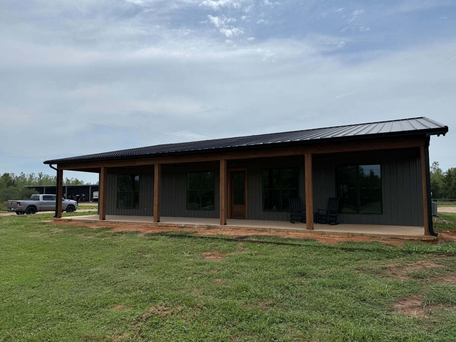 Construction Plans Barndomenium Metal Building House 4BR 3 Bath with SAFE ROOM!