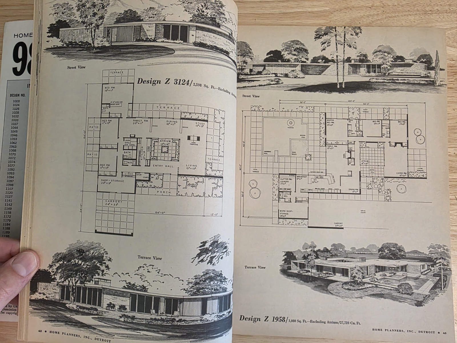 1967 Home Planners 98 Homes For Good Living