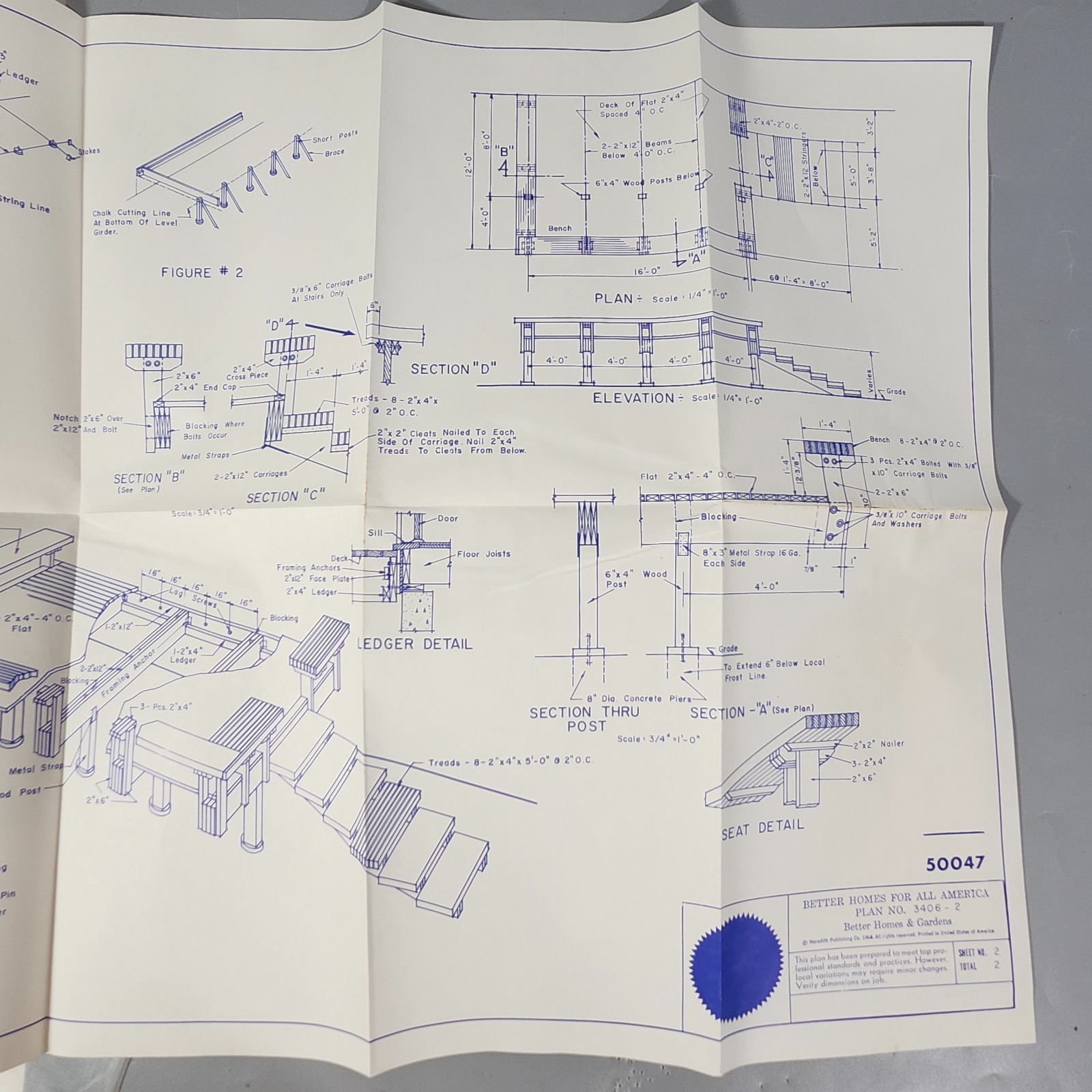 National Plan Service DIY Build Yourself Design 6 Blueprint Lot Home Improvement
