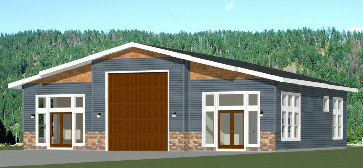 50×48 1-RV Garage 1 Br 1.5 Ba – PDF FloorPlan – 2,274 sqft – Model 5C