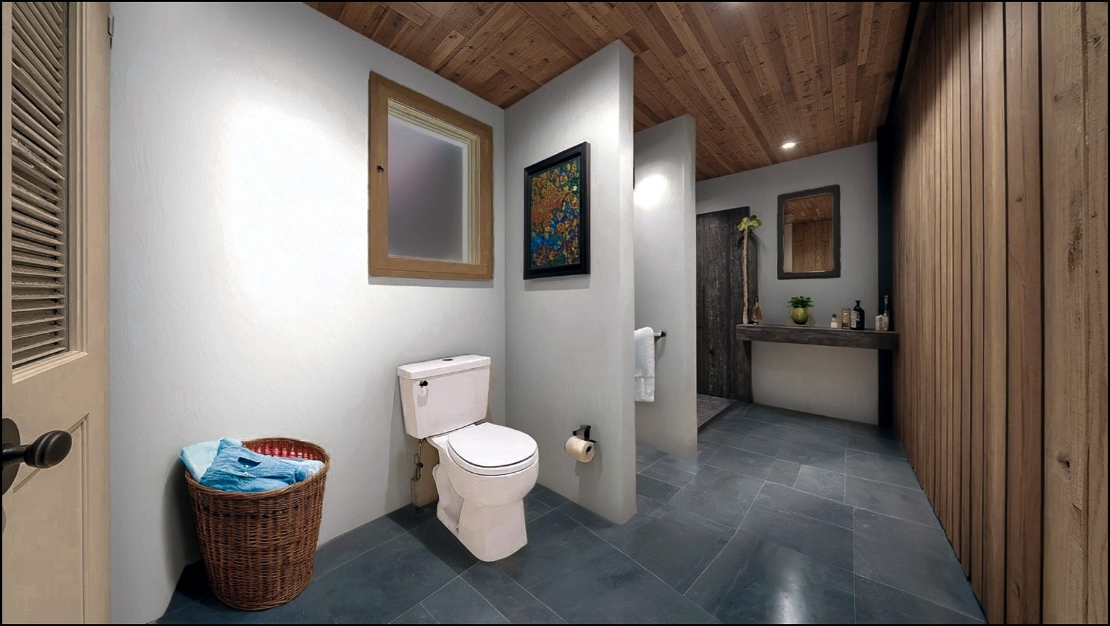 1 Bedroom, 1 Bathroom, (890SF)_ADU Tiny house plan, Full PDF Concept Download
