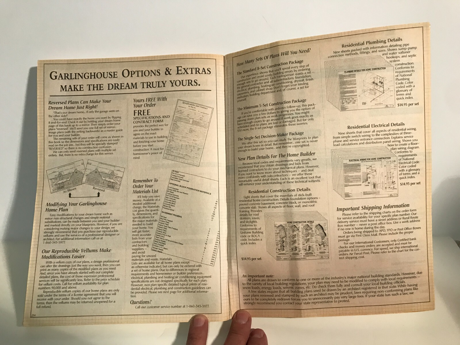 Garlinghouse New Home Plans for 1997 Book