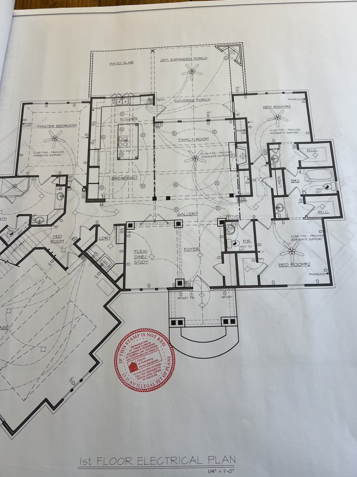 Presente Archival Designs House Plans A334-A Blueprints 2 Sets Mountain Cottage