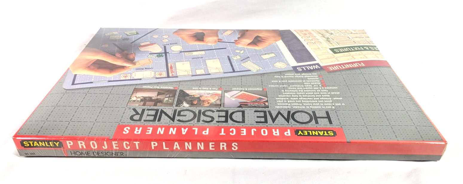 Stanley Project Planners Home Designer Vintage 1988 SEALED