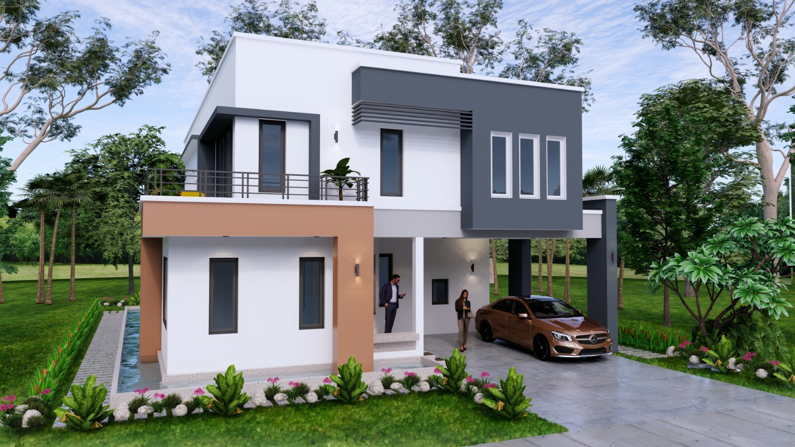 Small House Plan 11×15 M 36×49 Feet 5 Beds PDF Full Plan (A4 Hard Copy)