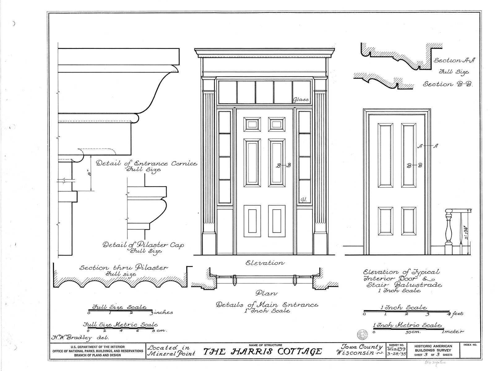 Wood and Stone Colonial Style cottage, historic house plans, walk out basement