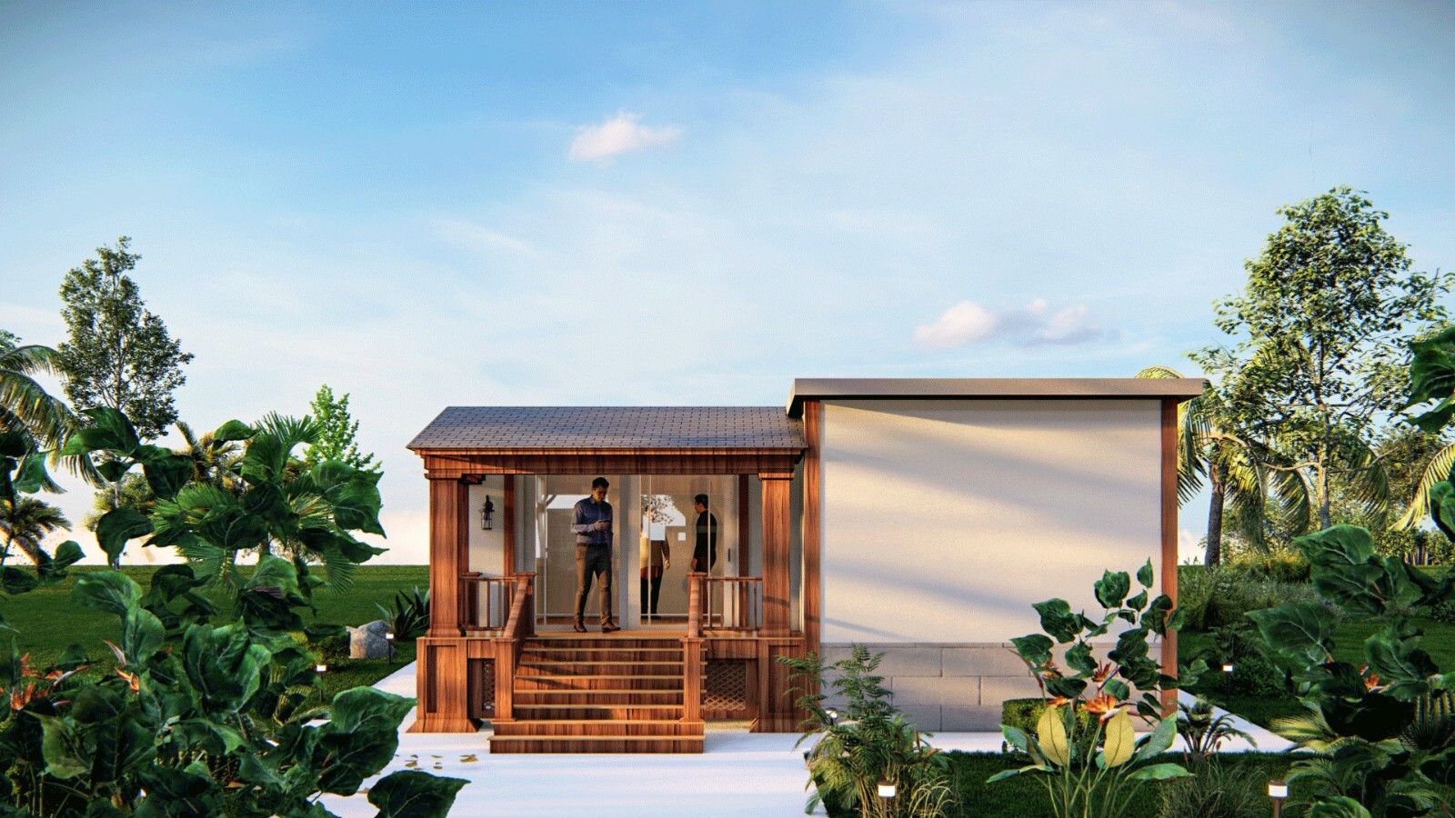 23×52’ Tiny Home Plans – 2 Bedrooms, 1 Bath