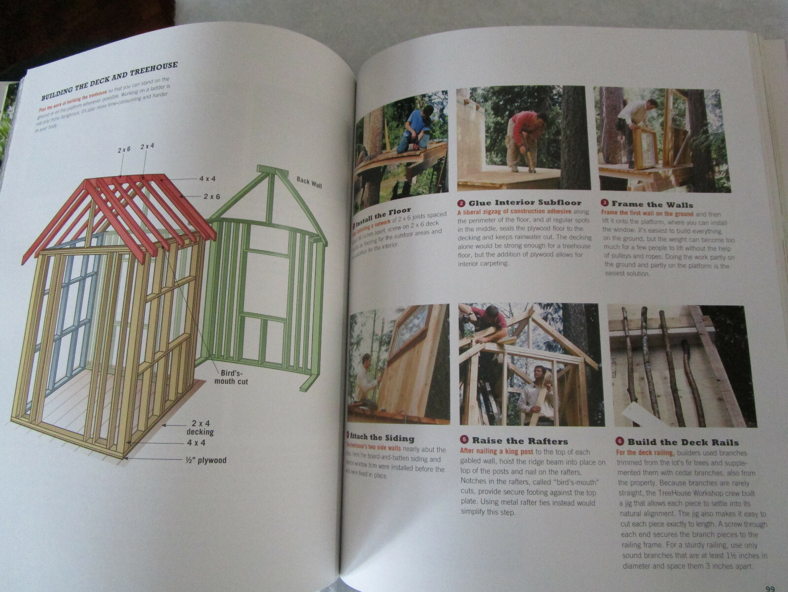 BACKYARD BUILDING How-To Book, Do It Yourself Buildings Toys Coops Showers MORE