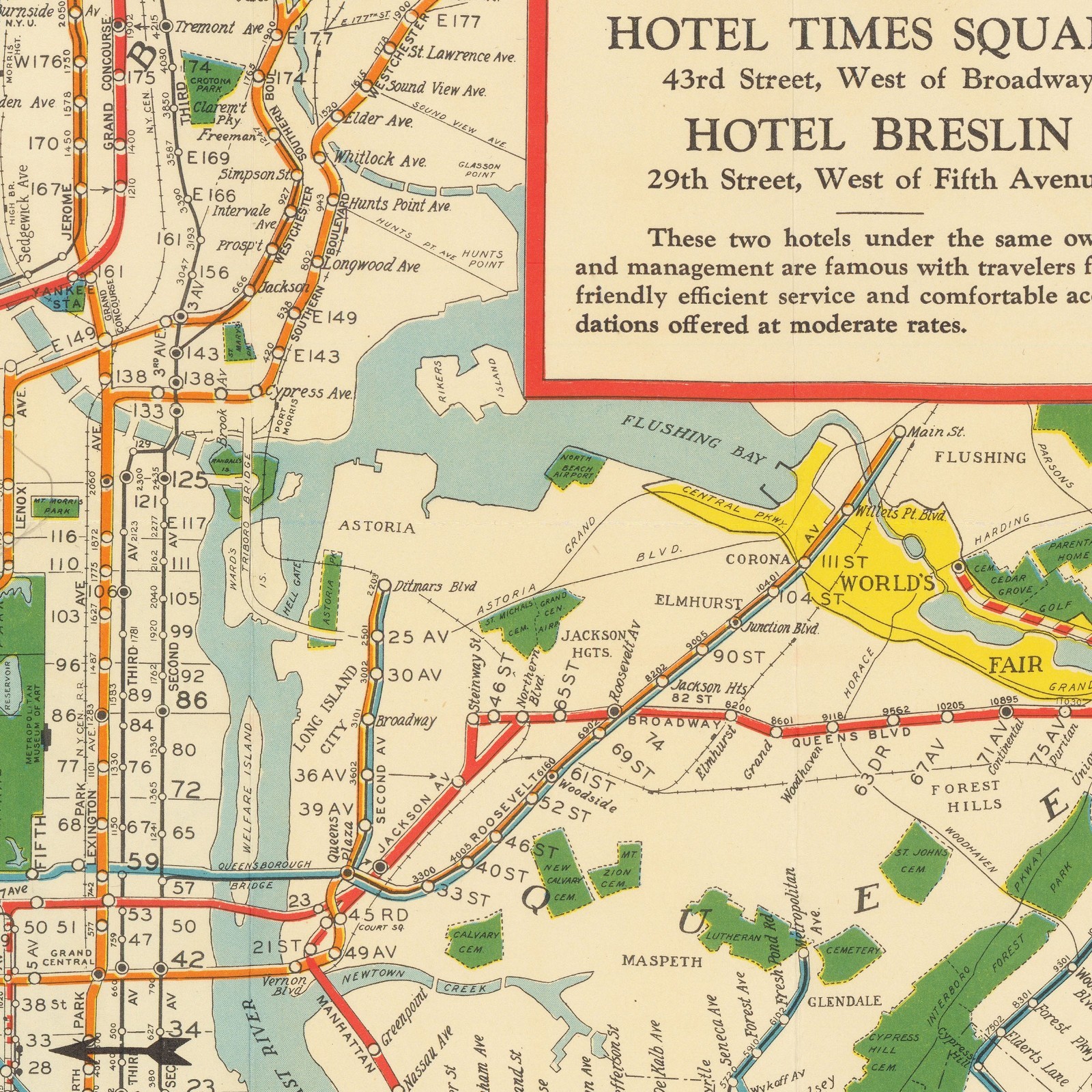 Rapid Transit Map of Greater New York Vintage Subway Rail Map Wall Art