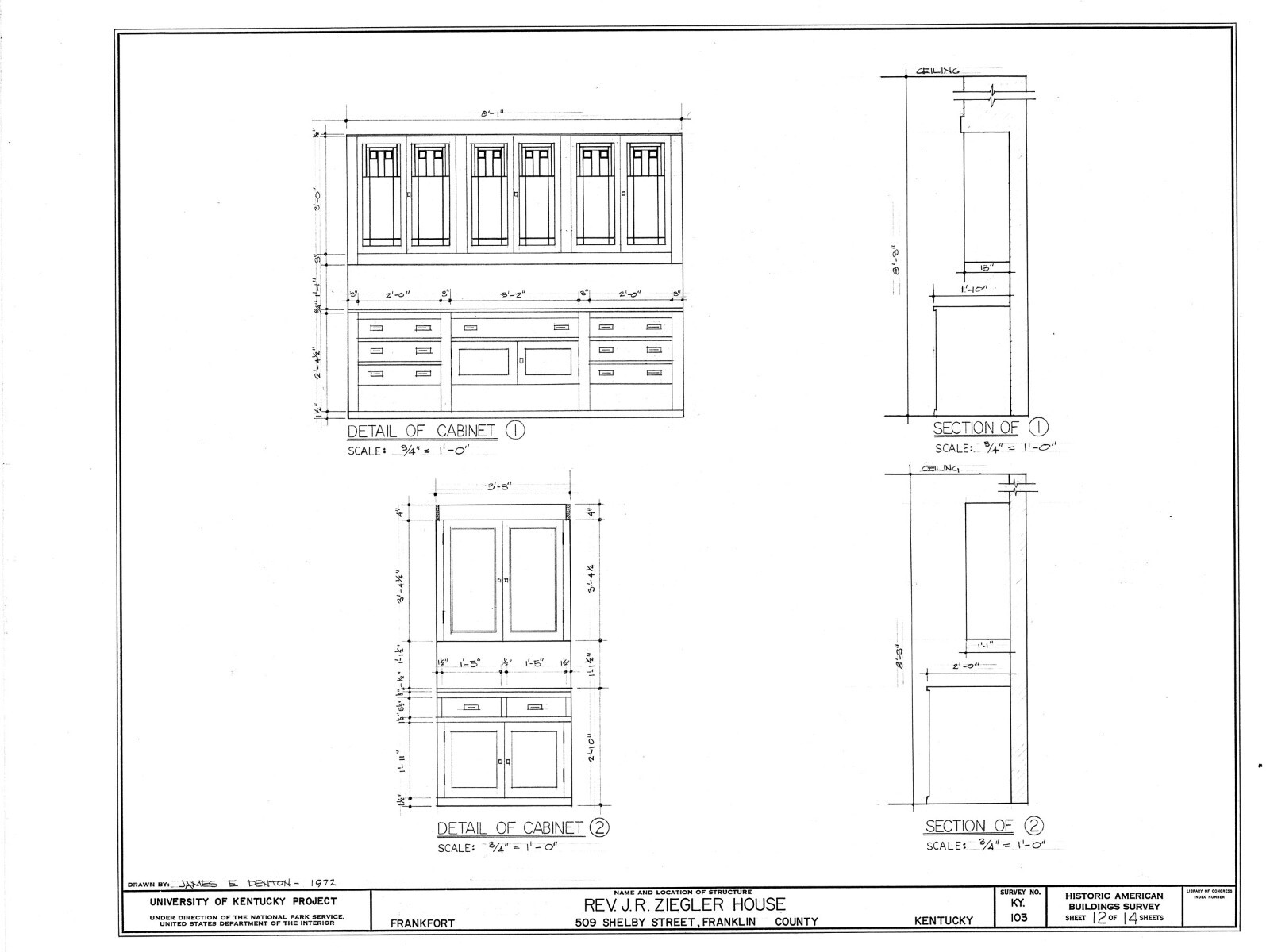 Frank Lloyd Wright Prairie Home, 3-4 bedrooms, architectural house plans