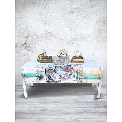 Rub On Transfer 44×30 Inch Imperial Garden Wall Furniture Decoration 6 Sheets