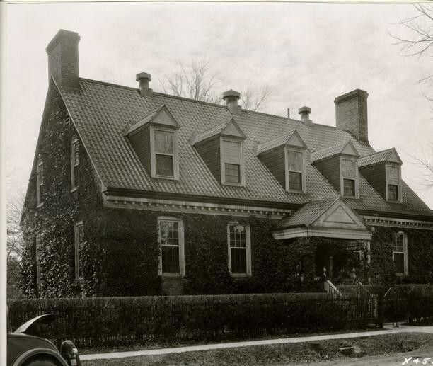 Traditional Brick Colonial Williamsburg Home, Architectural Plans, PRINTED plans